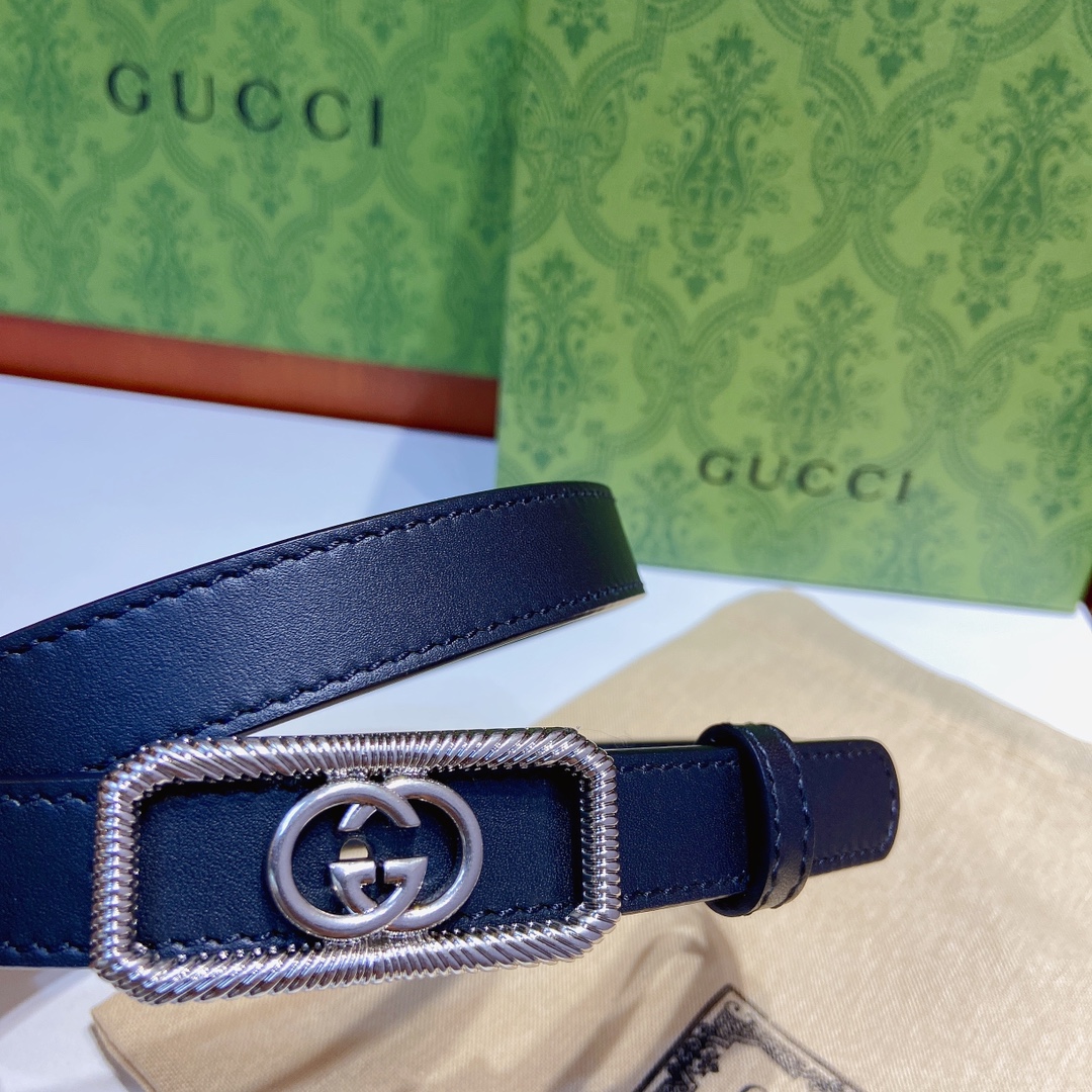 Gucci古奇官网新款双面原厂小牛皮
