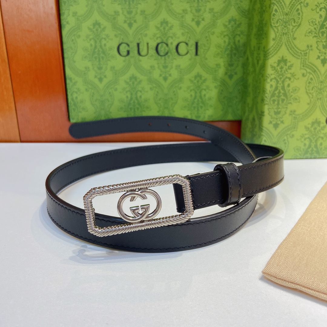 Gucci古奇官网新款双面原厂小牛皮