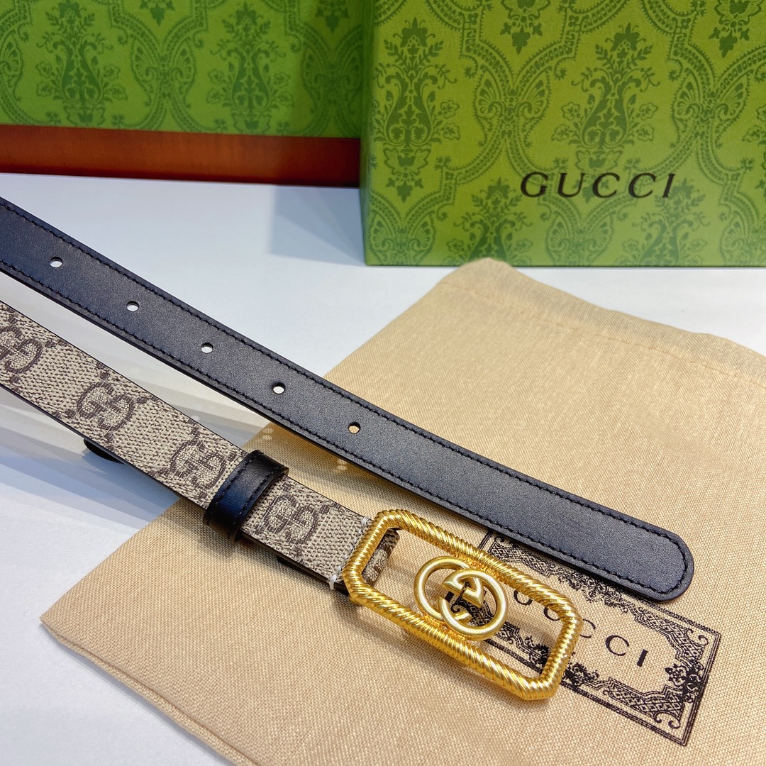 Gucci古奇官网新款双面原厂小牛皮