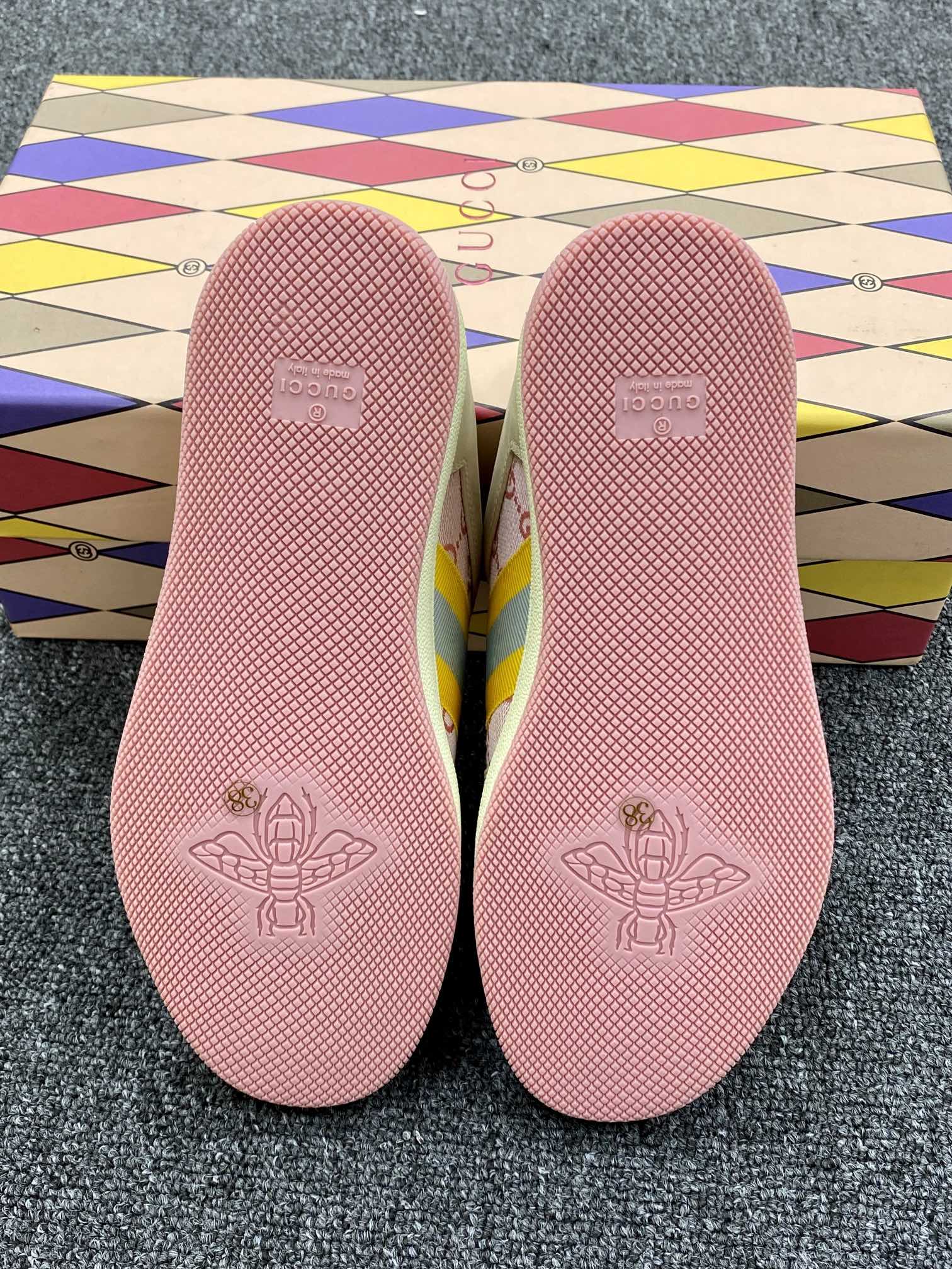 400 Gucci】Screener GG Sneaker Low 经典原型复古百搭做旧老爹板鞋