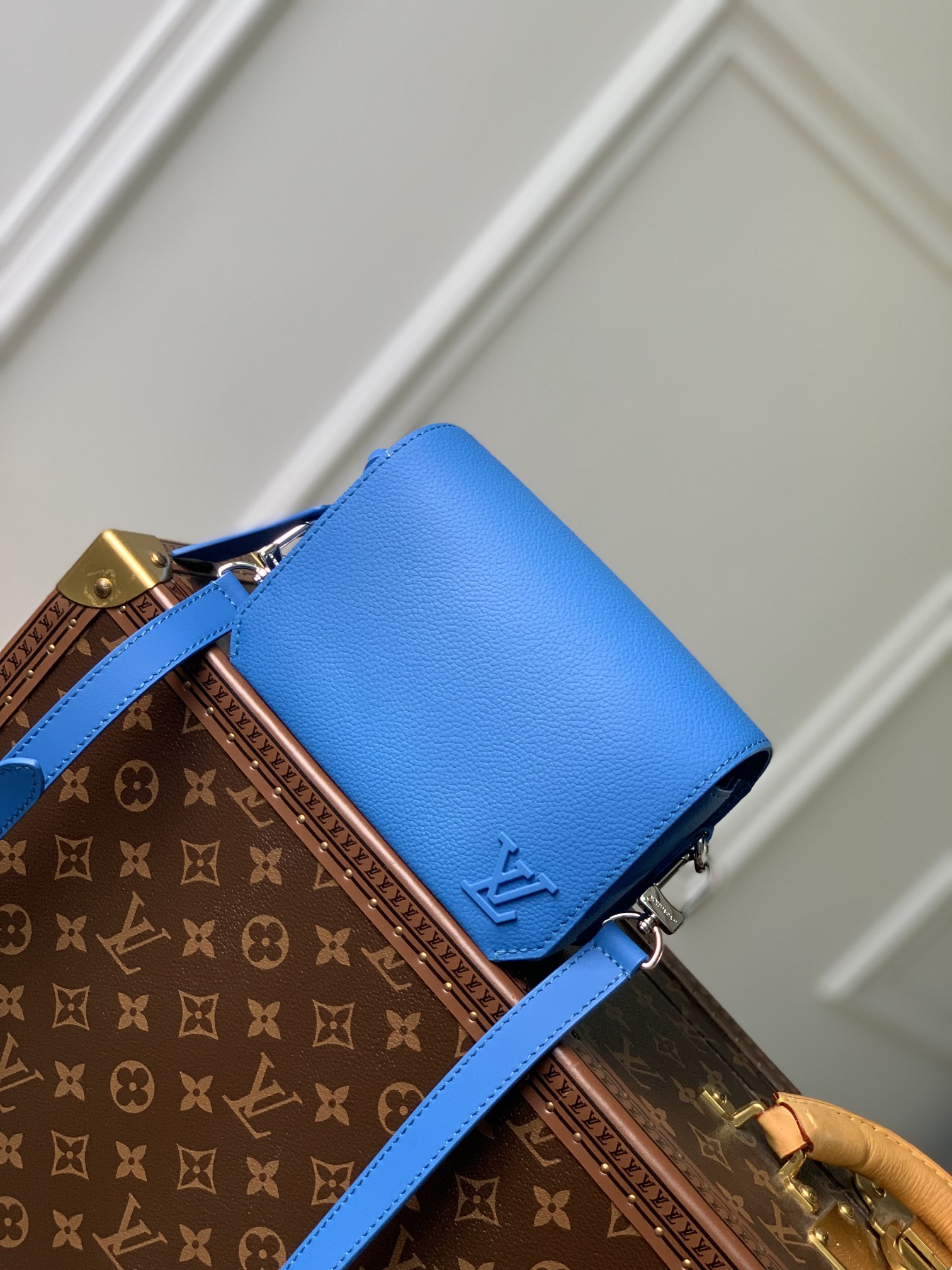 Louis Vuitton Bags Handbags Sellers Online
 Blue Cowhide Mini M82281