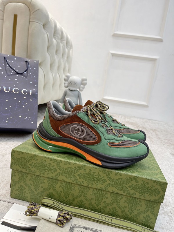 Gucci Shoes Sneakers PU TPU Fashion
