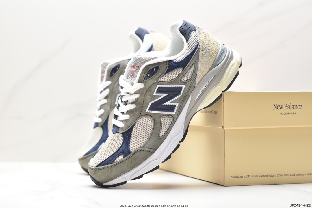 170 新百伦 New Balance M990V5代系列 美产血统复古运动跑步鞋 M990SO3