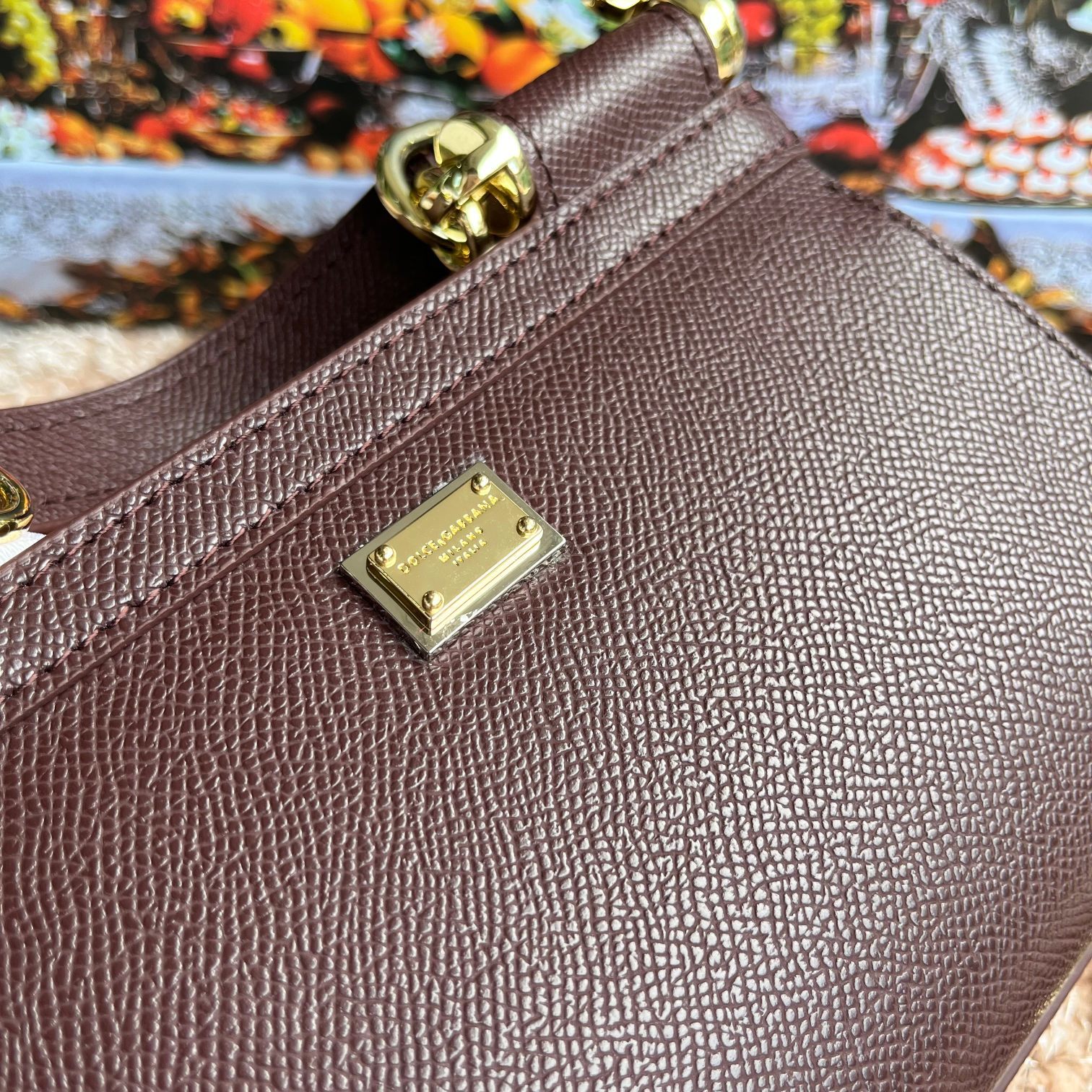 款号4133掌纹高端货Dolce&Gabbana杜嘉班纳时尚界另一款铂金包细腻手工制造经典款纯色百搭众多