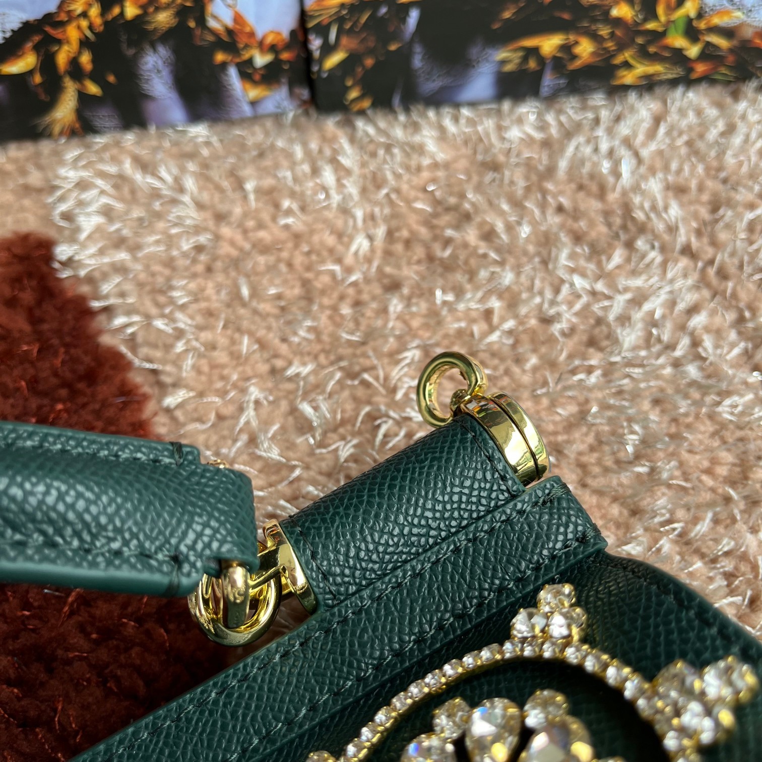 款号4133掌纹高端货Dolce&Gabbana杜嘉班纳时尚界另一款铂金包细腻手工制造经典款纯色百搭众多