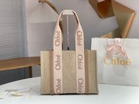 Fake Cheap best online
 Chloe mirror quality
 Tote Bags Light Pink Embroidery Cotton Woody