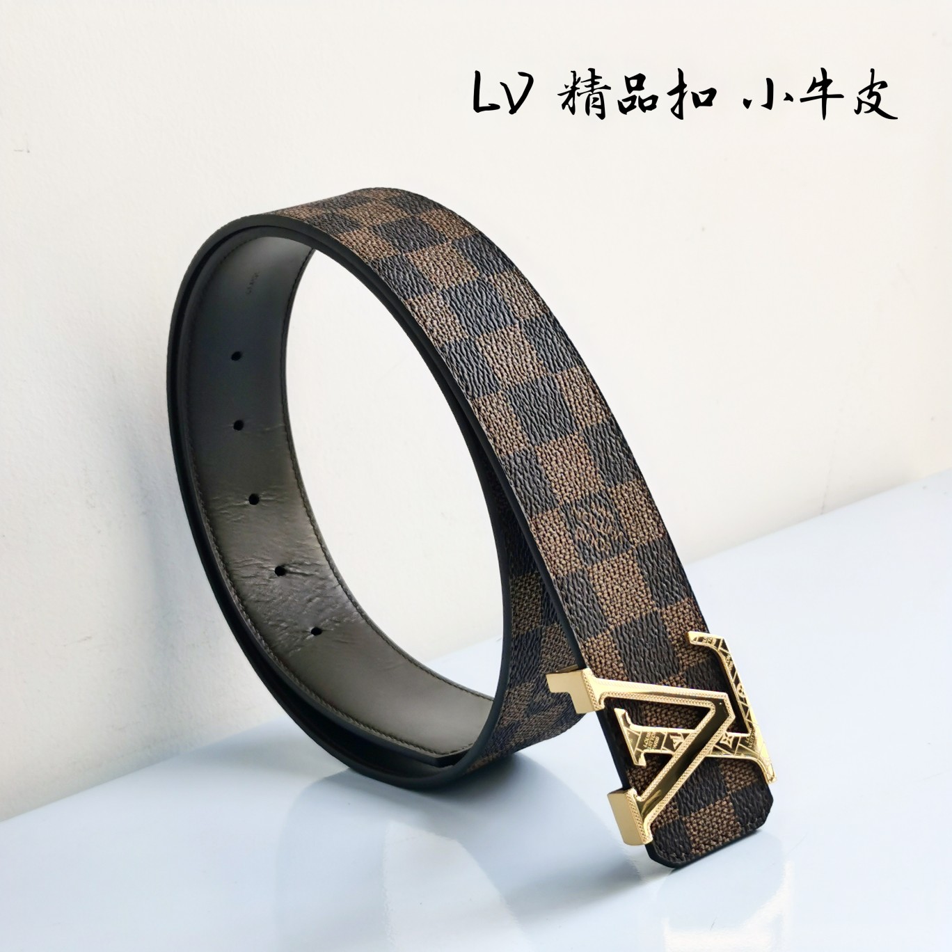 LOUISVUITTON驴牌原单品质精品扣精工制作细节看图实物拍摄高端奢华宽度4.0cm