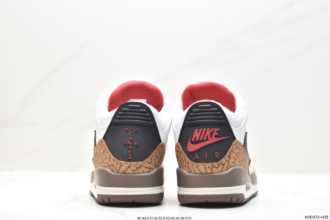 460 Air Jordan 3 Retro ”Hide and Sneak“ 白灰棕 CT8532-120