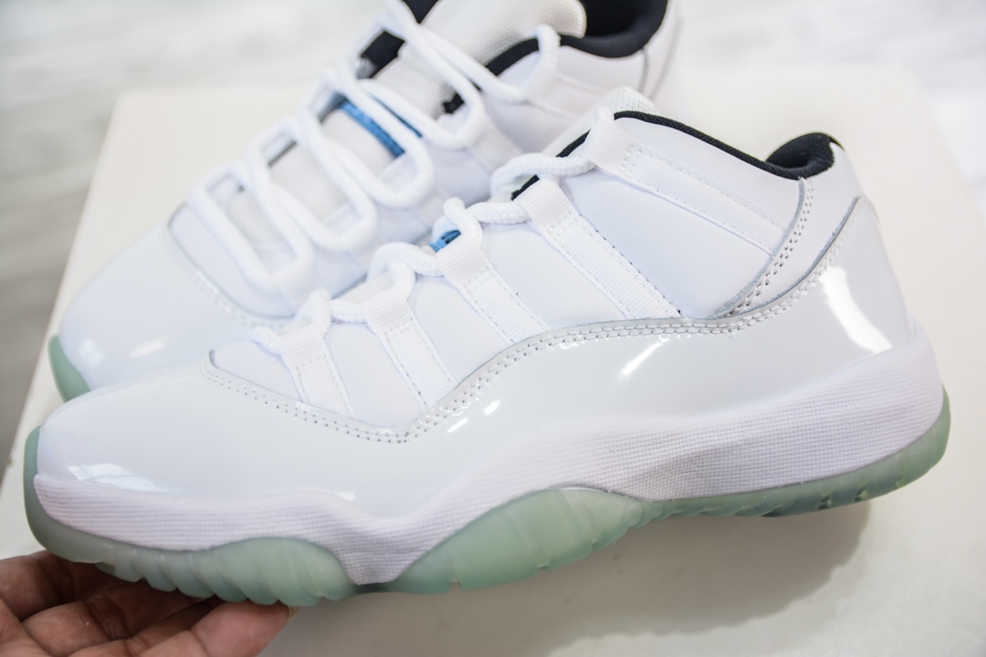 New model recommendation Air Jordan AJ11 Low ”Legend blue” low-top white and blue AV2187-117