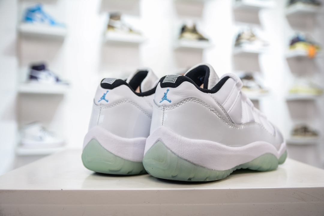 New model recommendation Air Jordan AJ11 Low ”Legend blue” low-top white and blue AV2187-117