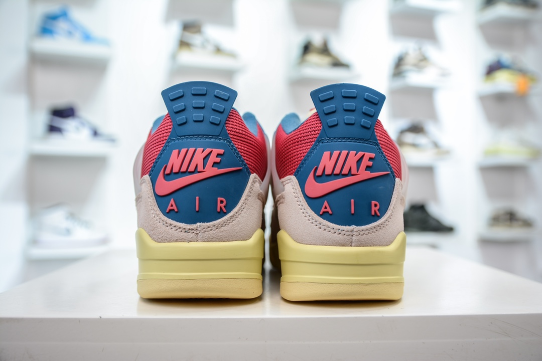 Full size shipping PB version Union La x Air Jordan 4 retro sp ”guava ice” AJ4 30th anniversary joint model DC9533-001