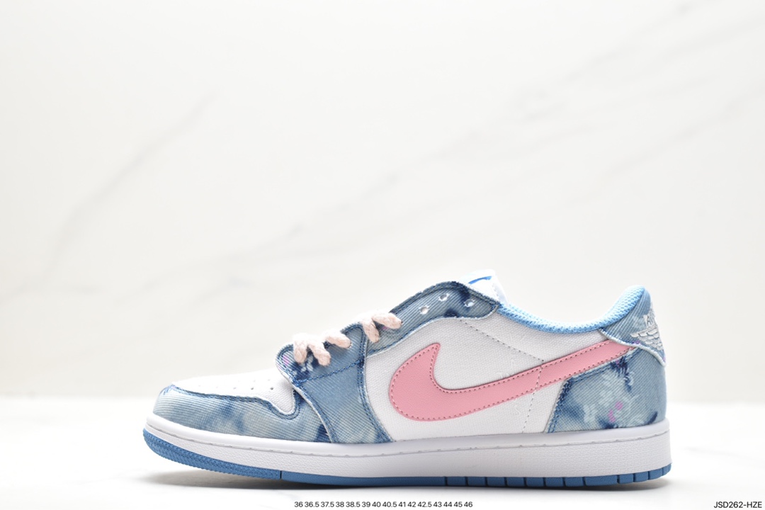 fragment design x Travis Scott x Nike Air Jordan 1 Low OG SP”Black/Green Toe“AJ1乔丹篮球鞋 DM7866-932