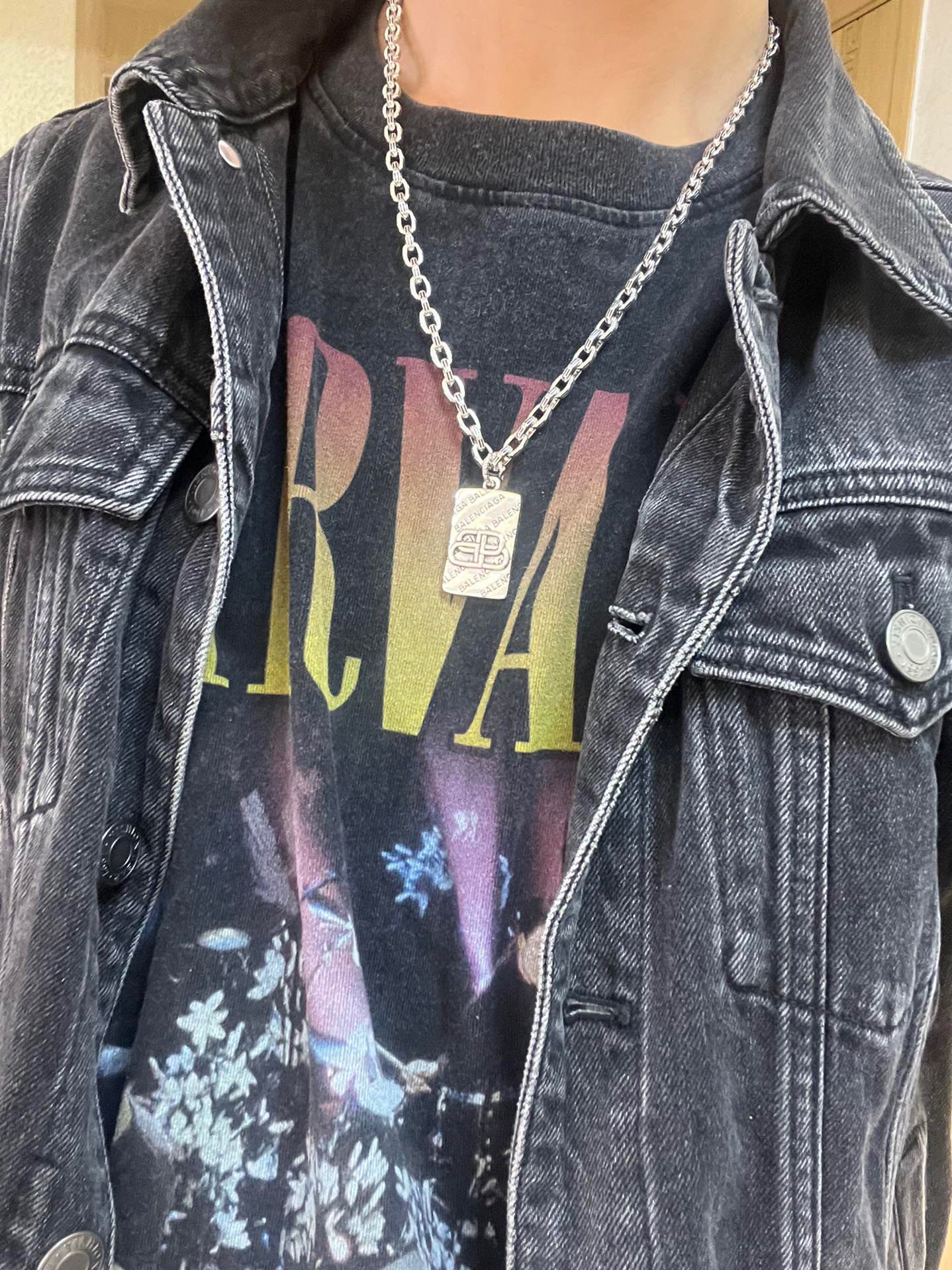 批140 原单货🔹🔹新品 巴黎世家项链 Balenciaga 新款项链🔹专柜一致 细节做工精细 每个细节流程到位 设计工艺精细 火爆款出货 设计独特 复古风格 巴黎世家项链