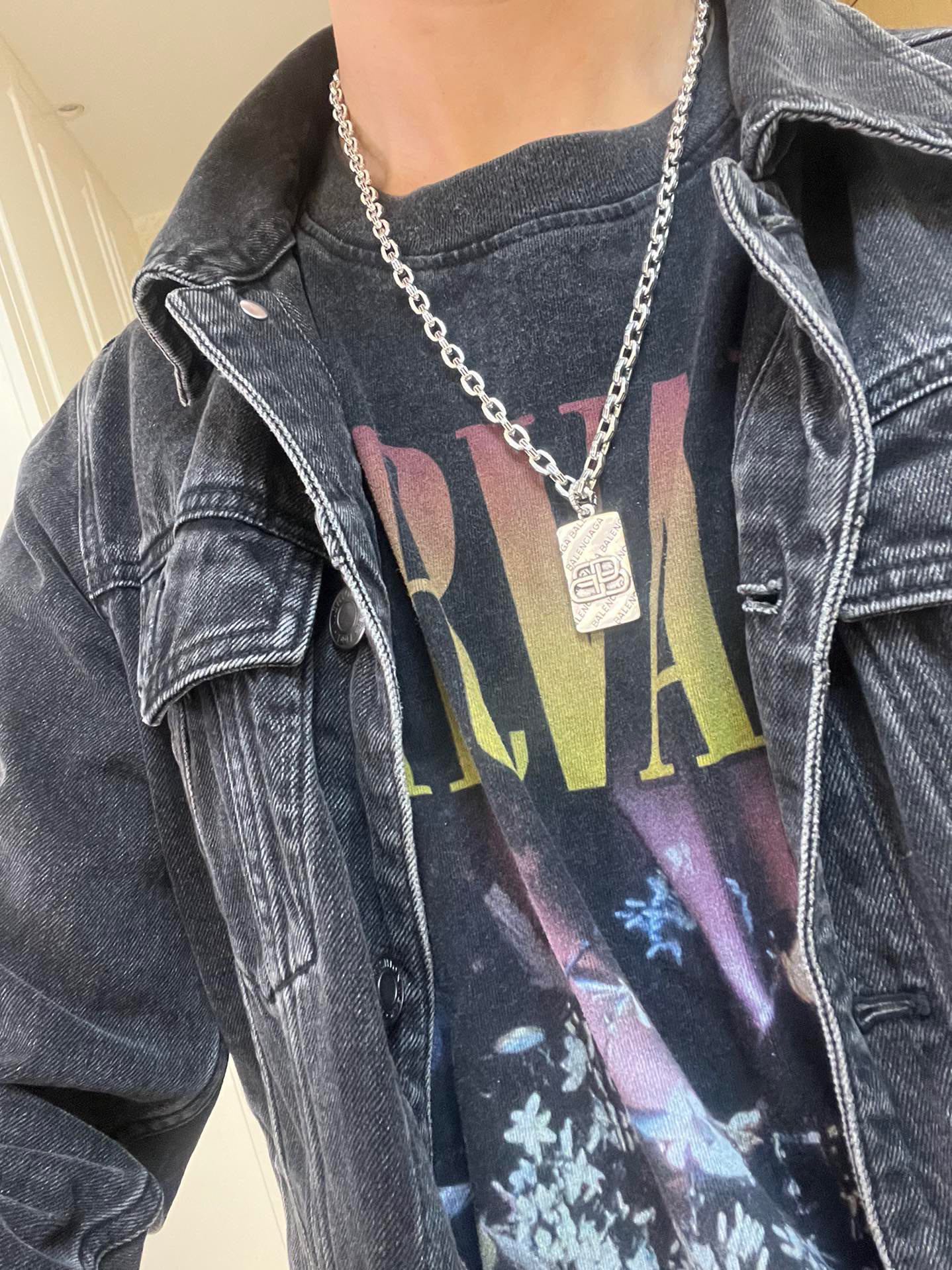 批140 原单货🔹🔹新品 巴黎世家项链 Balenciaga 新款项链🔹专柜一致 细节做工精细 每个细节流程到位 设计工艺精细 火爆款出货 设计独特 复古风格 巴黎世家项链