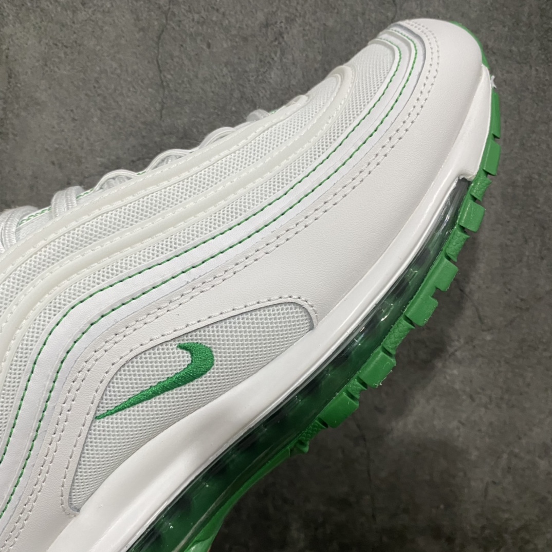 图片[6]-【纯原版】NK Air Max 97 OG 白绿DH0271-100n原装批次子弹 拆解原鞋开发 打造全市场最强版本子弹 这里只对比原鞋原厂TPU反光材料 市场首家原模原气垫 拒绝套用公底原档案Swoosh电绣 卡色匹配原版SIZE：36 36.5 37.5 38 38.5 39 40 40.5 41 42 42.5 43 44 44.5 45-莆田鞋批发中心