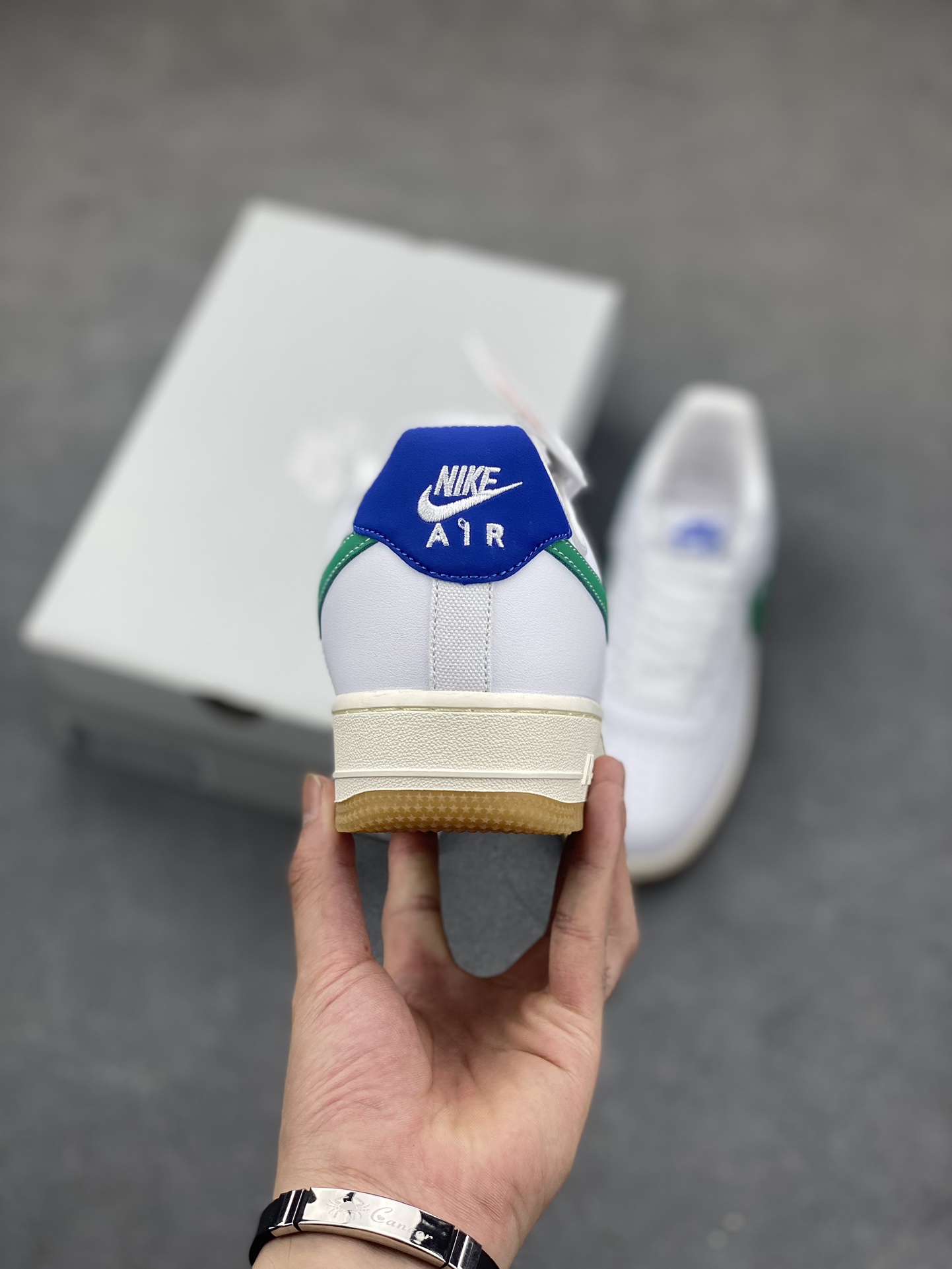 Nike Air Force 1 '07 White/Noble Red Leather Low-Top Classic Sneakers 5 i1690060349 7595 3