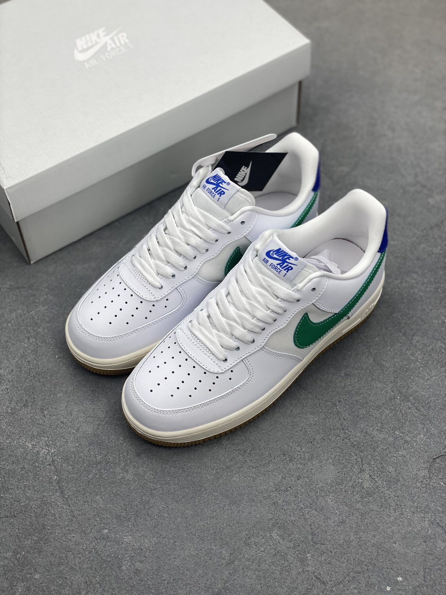 Nike Air Force 1 '07 White/Noble Red Leather Low-Top Classic Sneakers 9 i1690060349 9515 7