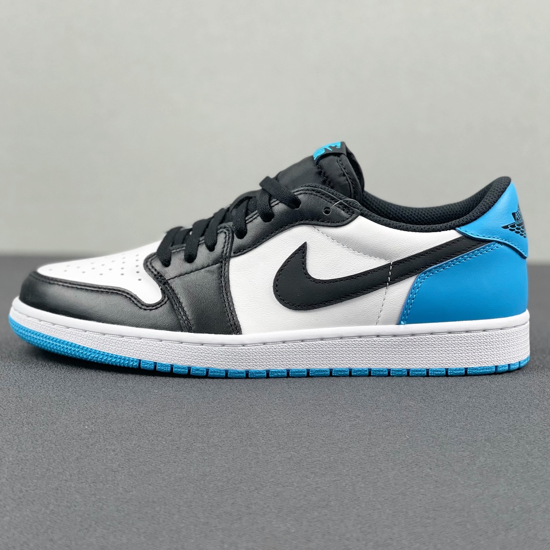 AJLow黑白蓝尺码:40-48.5福利特价-AirJordan1RetroLowOG“UNC”黑白蓝C