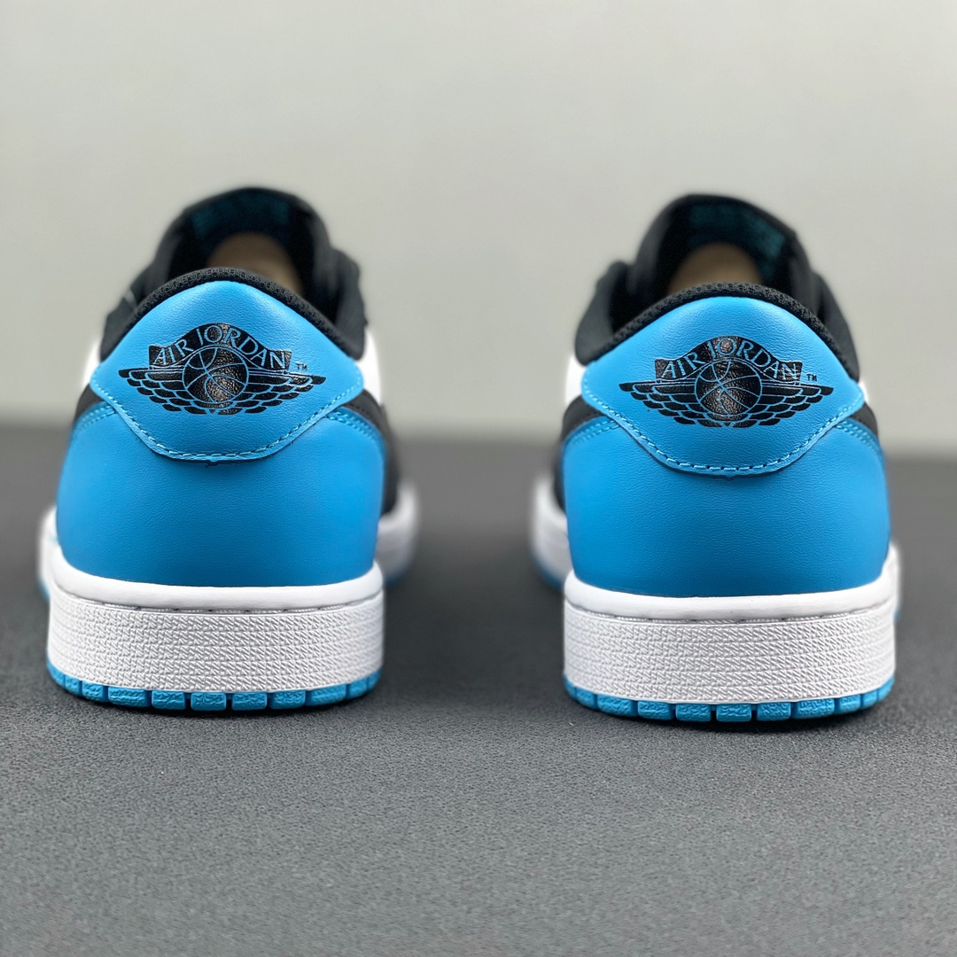 AJLow黑白蓝尺码:40-48.5福利特价-AirJordan1RetroLowOG“UNC”黑白蓝C