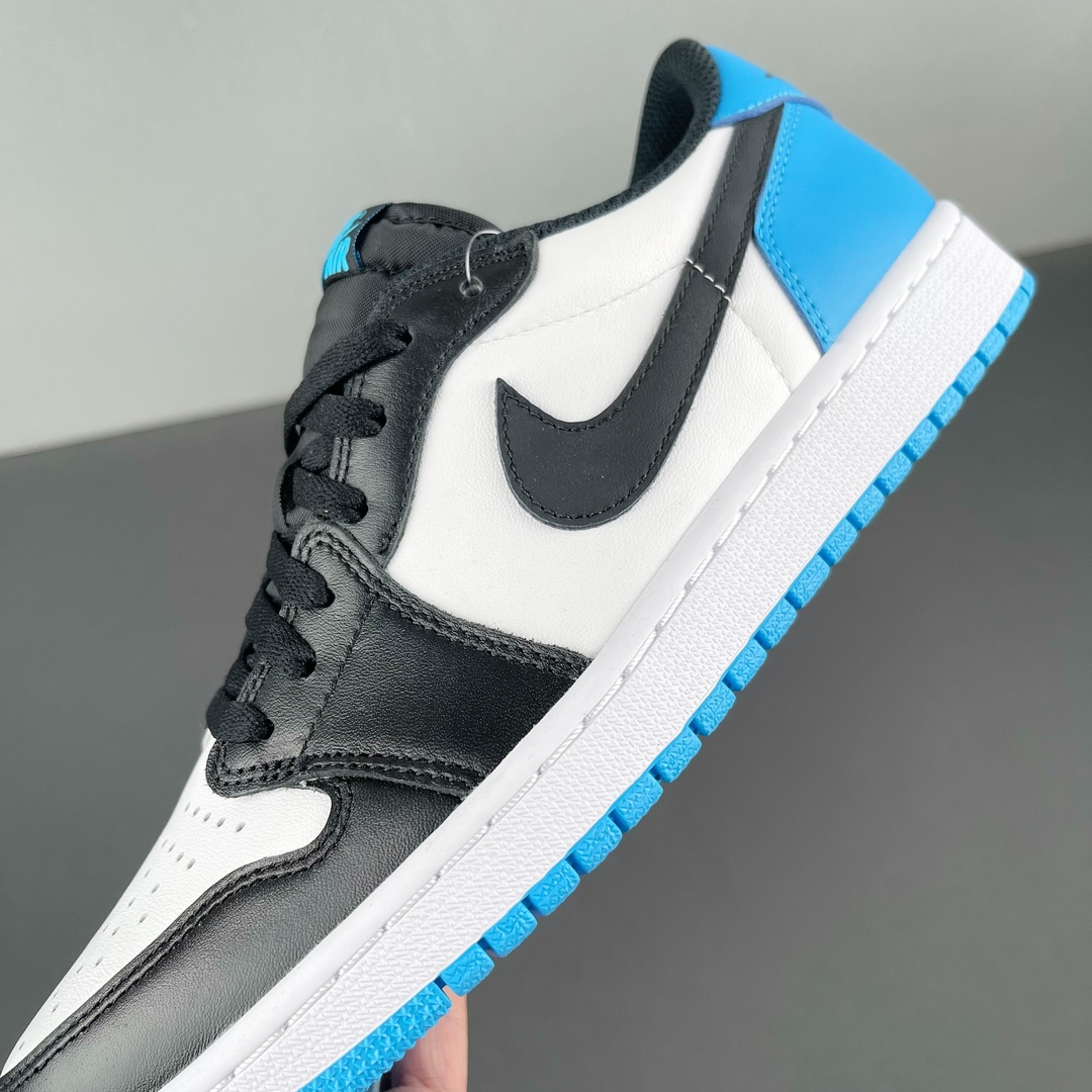 AJLow黑白蓝尺码:40-48.5福利特价-AirJordan1RetroLowOG“UNC”黑白蓝C