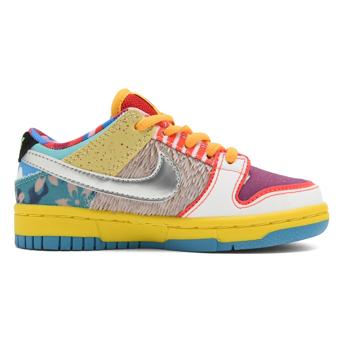 图片[3]-新款出货 原装 NK SB Dunk Low Pro 鸳鸯新款低邦时尚童鞋 FD8777-141 尺码：24 25 26 27 28 29.5 30 31 32 33.5 34 35 36 37.5-选品中心
