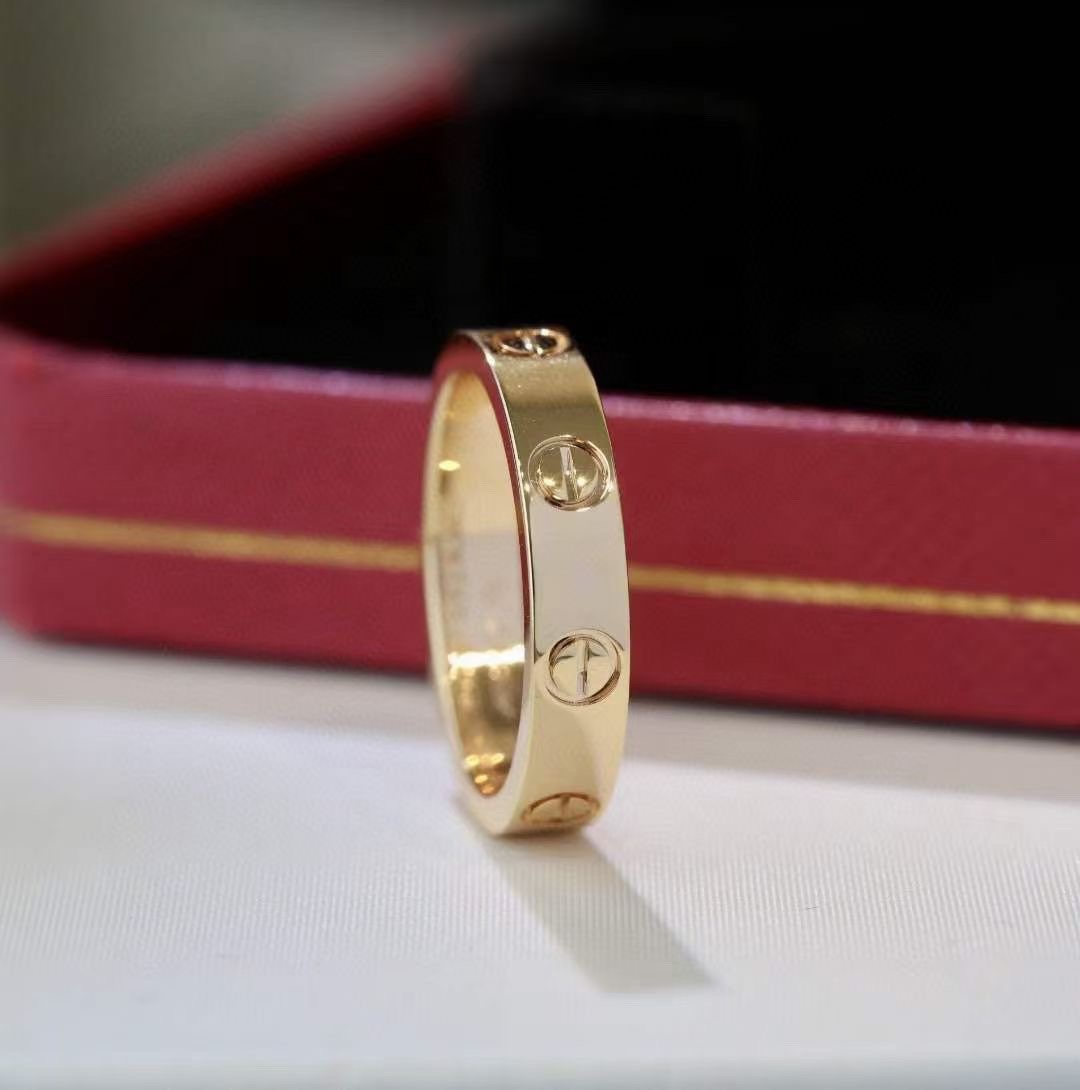 Cartier Cartier/卡地亚 LOVE系‮无列‬钻宽‮戒版‬指