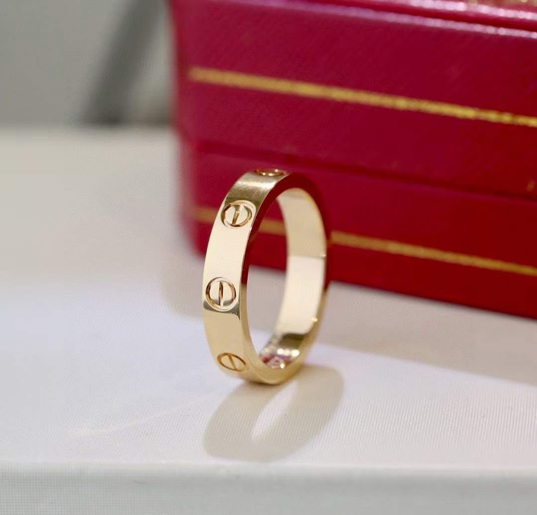Cartier Cartier/卡地亚 LOVE系‮无列‬钻宽‮戒版‬指