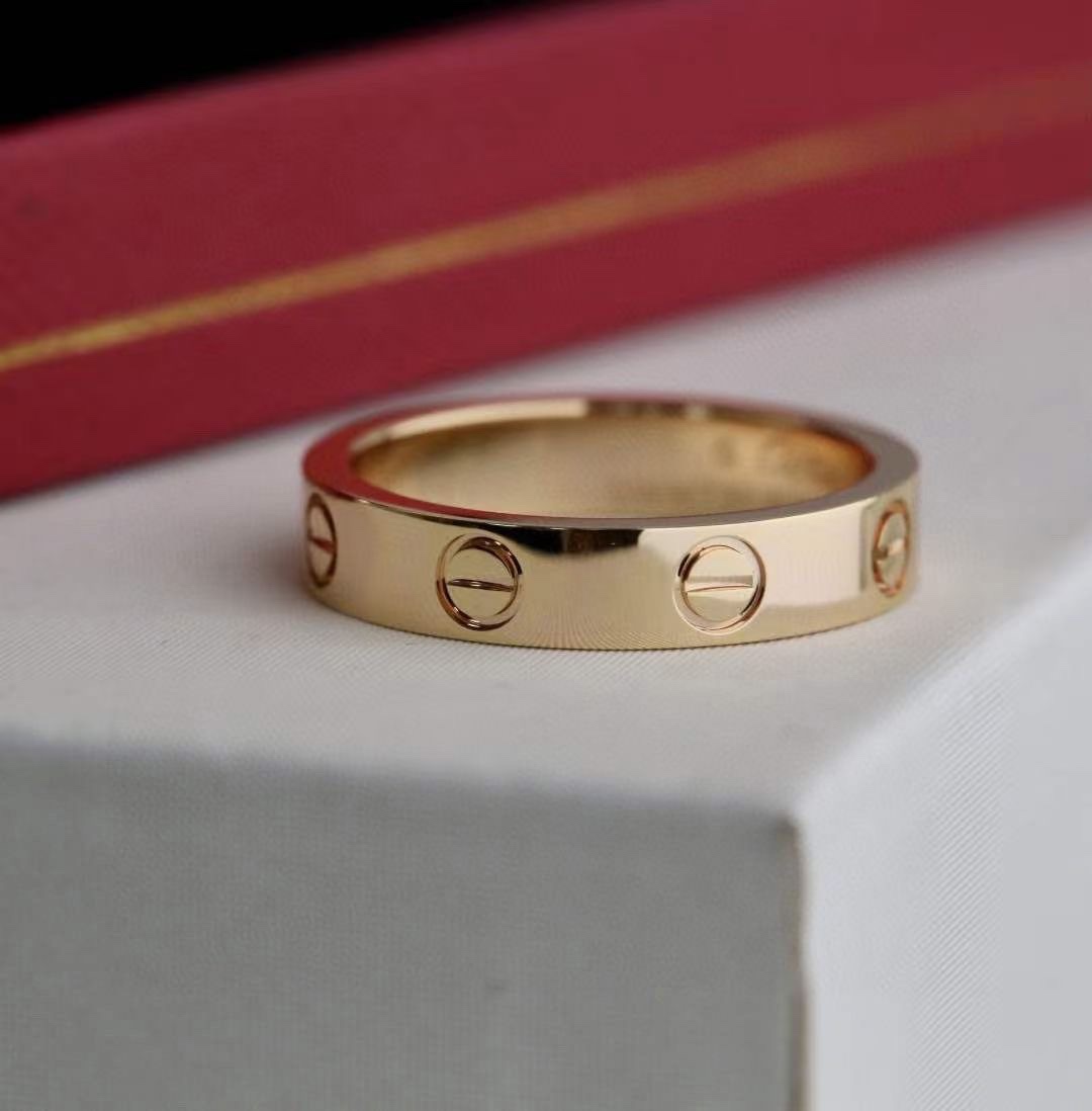 Cartier Cartier/卡地亚 LOVE系‮无列‬钻宽‮戒版‬指