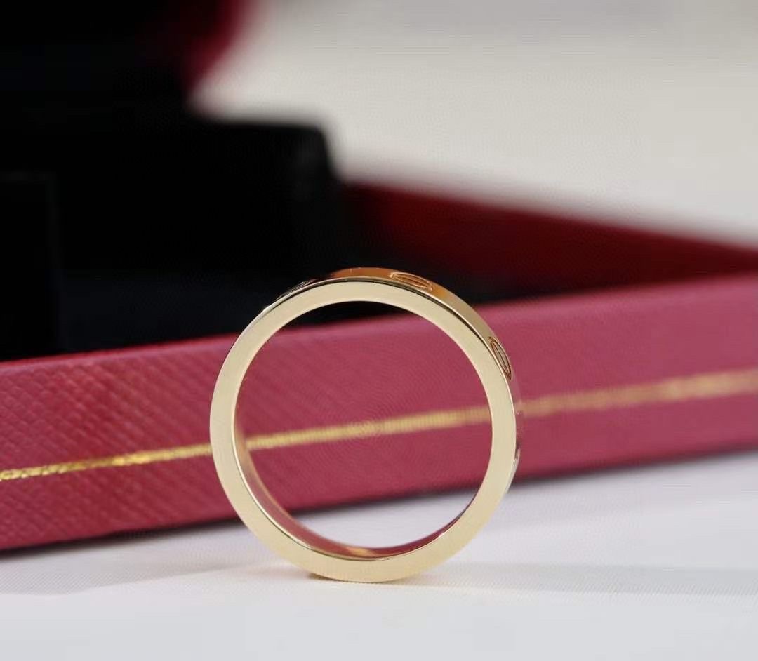 Cartier Cartier/卡地亚 LOVE系‮无列‬钻宽‮戒版‬指