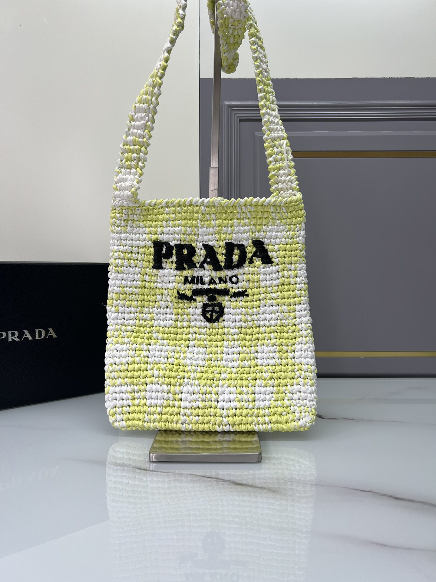 Best Like
 Prada Crossbody & Shoulder Bags Tote Bags Weave Raffia Straw Woven