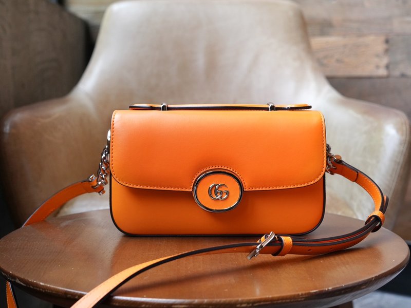 Gucci Crossbody & Shoulder Bags Buy 1:1 Orange Mini