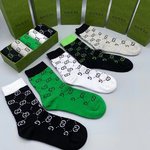 Gucci Sock- Mid Tube Socks Men Cotton