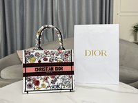 Dior Book Tote AAA+
 Handbags Tote Bags Buy Replica
 White Embroidery