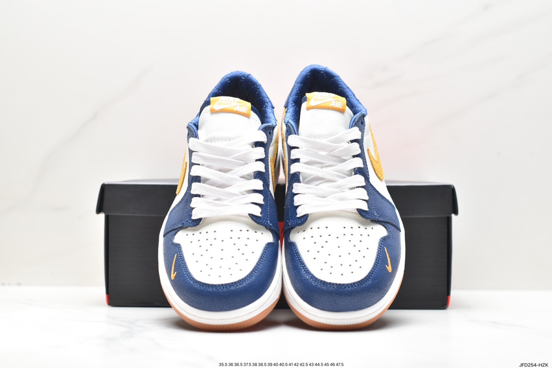 Air Jordan 1 Low White Blue Black CZ0790-104