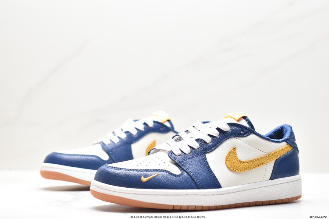 Air Jordan 1 Low White Blue Black CZ0790-104