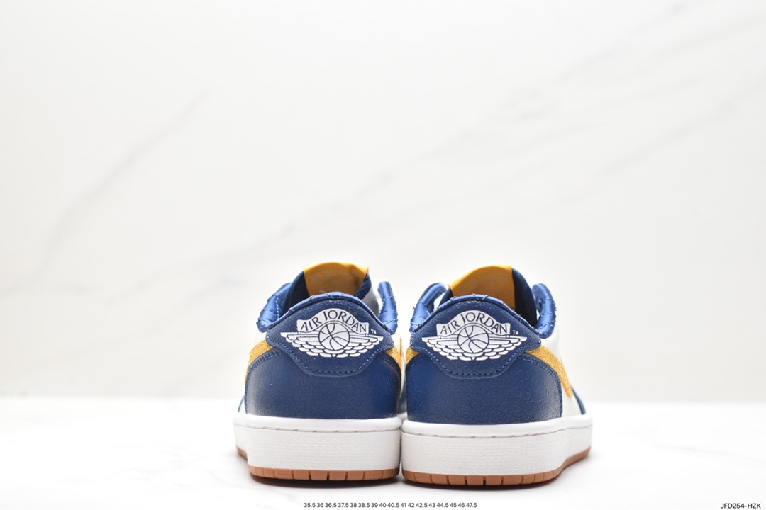 Air Jordan 1 Low White Blue Black CZ0790-104