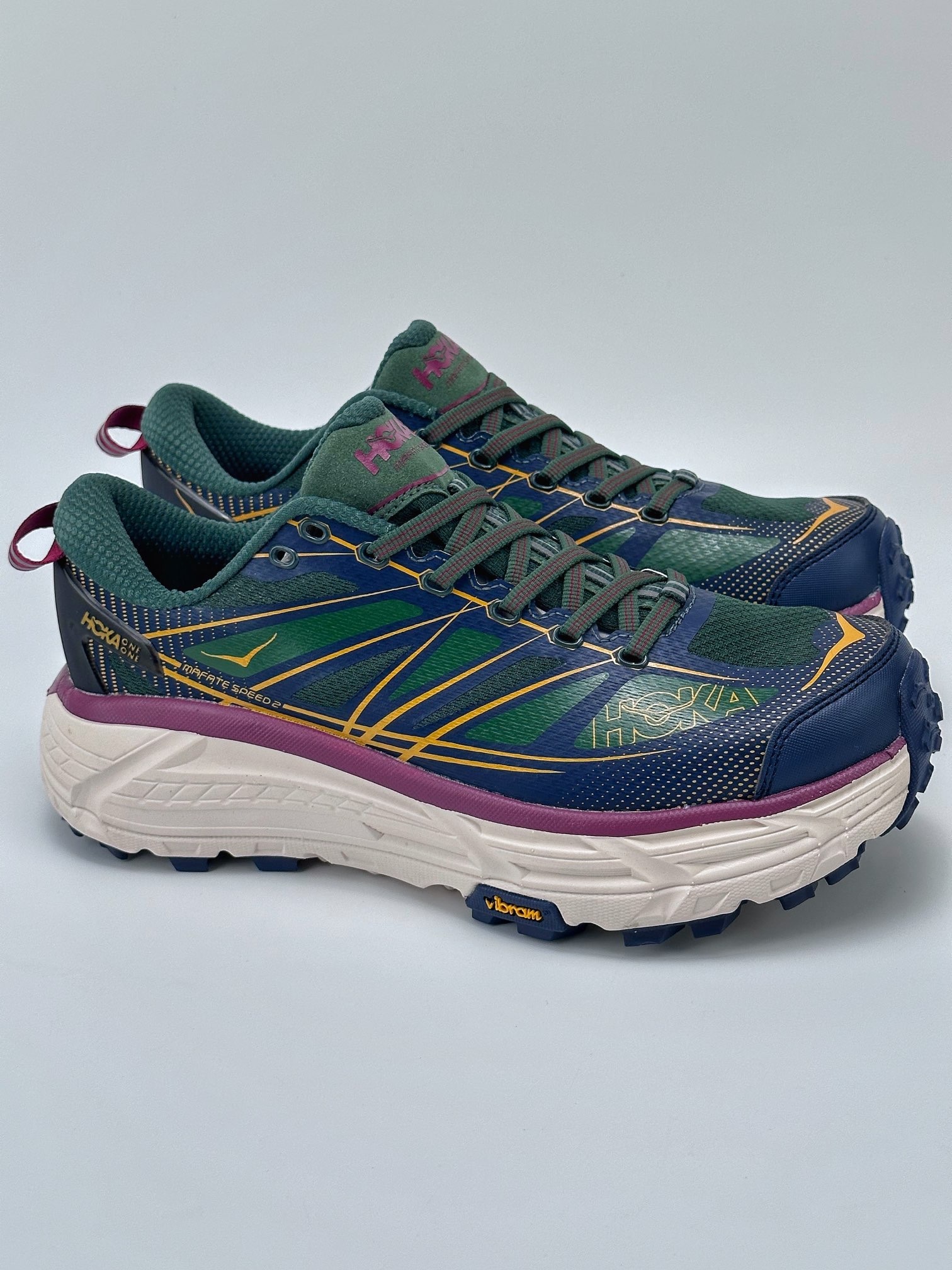 Hoka U MAFATE SPEED 2 low-top thick-soled lightweight outdoor sports shoes 1126854/MVOSXQ