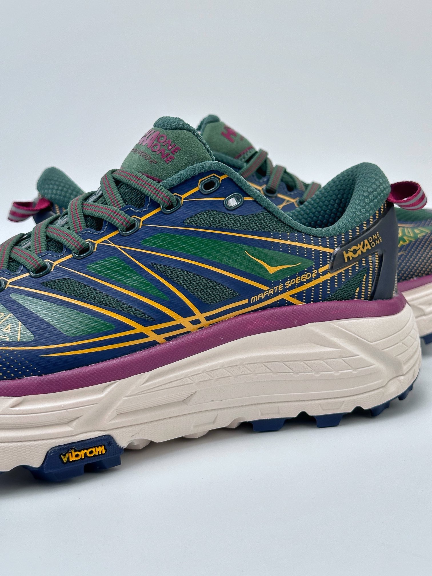 Hoka U MAFATE SPEED 2 low-top thick-soled lightweight outdoor sports shoes 1126854/MVOSXQ