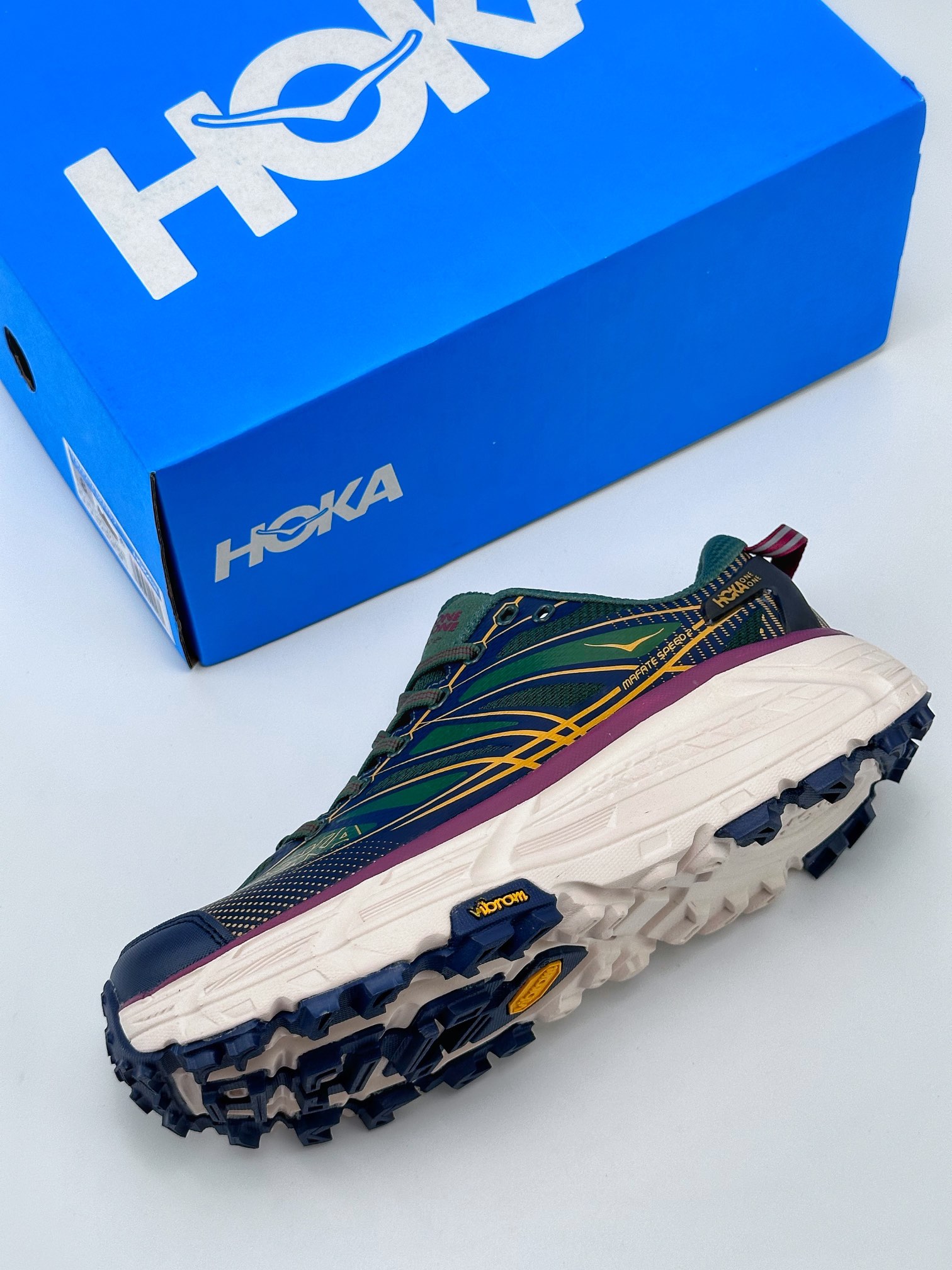 Hoka U MAFATE SPEED 2 low-top thick-soled lightweight outdoor sports shoes 1126854/MVOSXQ