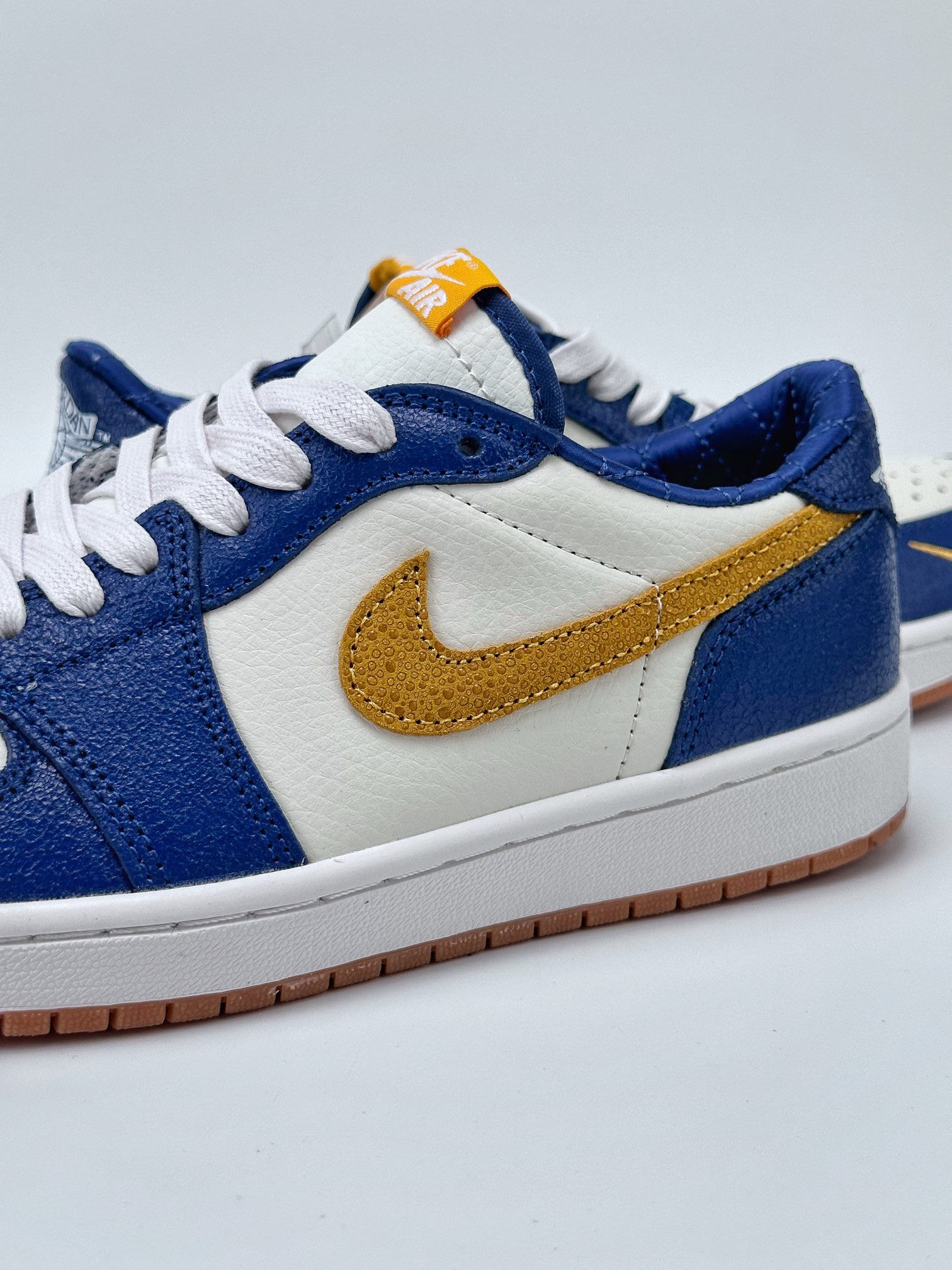 Air Jordan 1 Low White Yellow Blue CZ0790-103