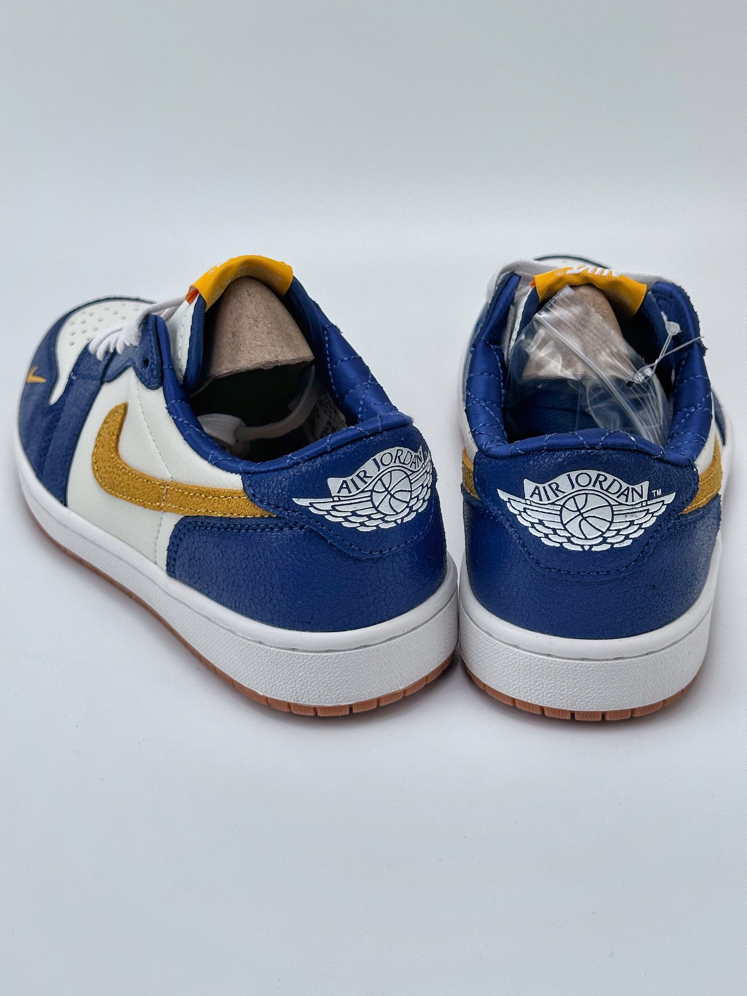 Air Jordan 1 Low White Yellow Blue CZ0790-103