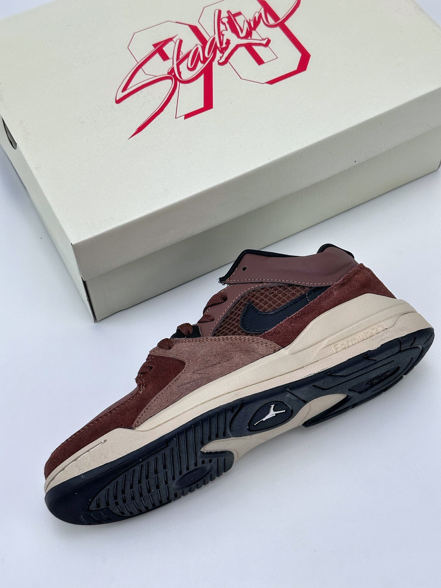 Nike Jordan Stadium 90 Dark Brown Suede DX4397-200