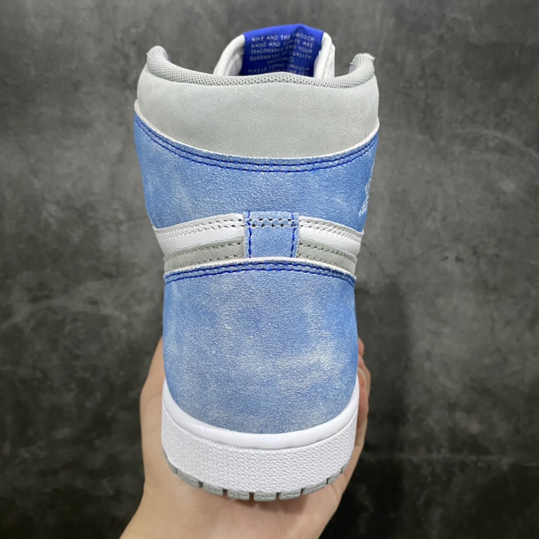 Foreign trade pure original Air Jordan AJ1 washed blue 555088-402