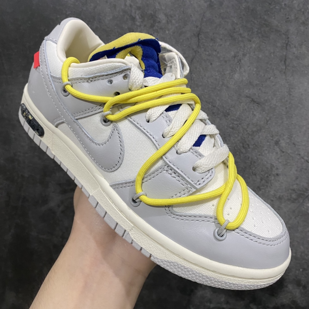 x version of the original Off White x Dunk 50 colors joint NO.27 color DM1602-120