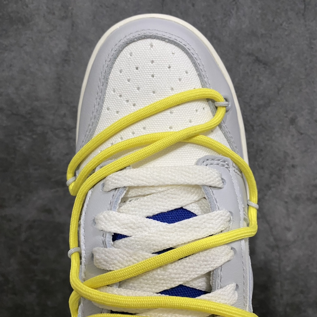 x version of the original Off White x Dunk 50 colors joint NO.27 color DM1602-120