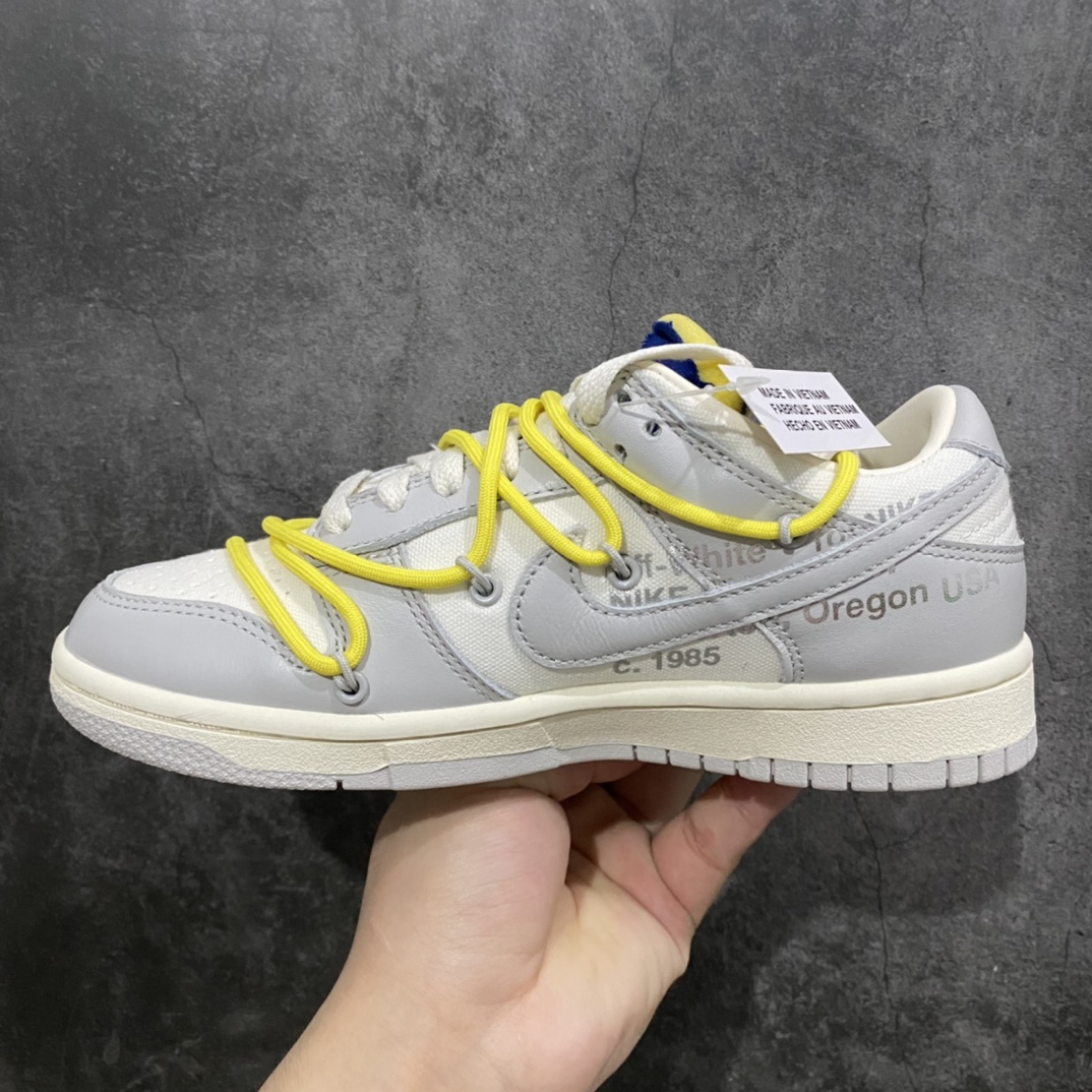 x version of the original Off White x Dunk 50 colors joint NO.27 color DM1602-120