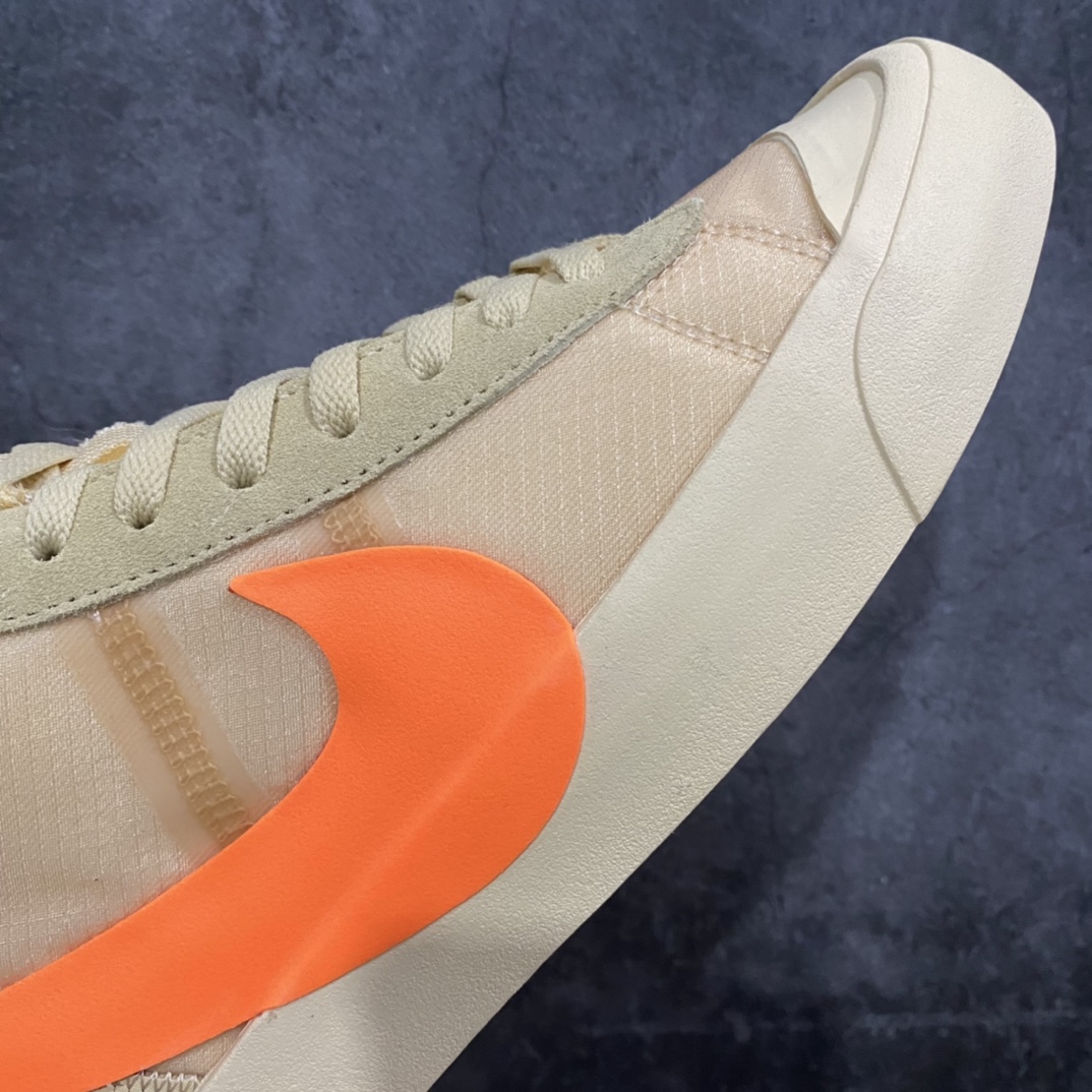 Foreign trade pure original Off-White x NK Blazer Mid OW joint model pioneer high-top casual sneakers AA3832-700