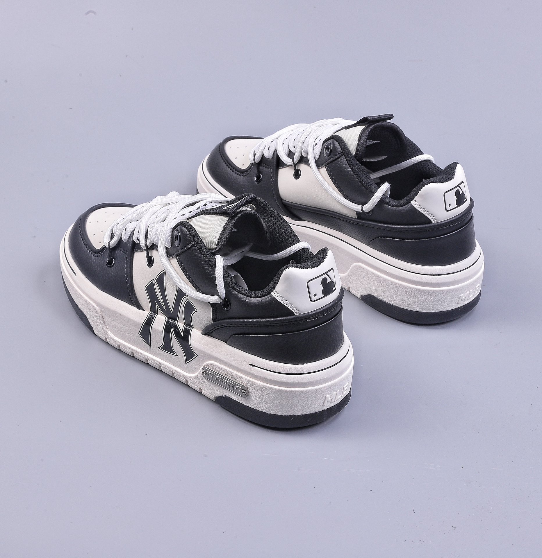 MLB Chunky Liner New York Yankees lace-up lightweight height-enhancing thick-soled casual sneakers