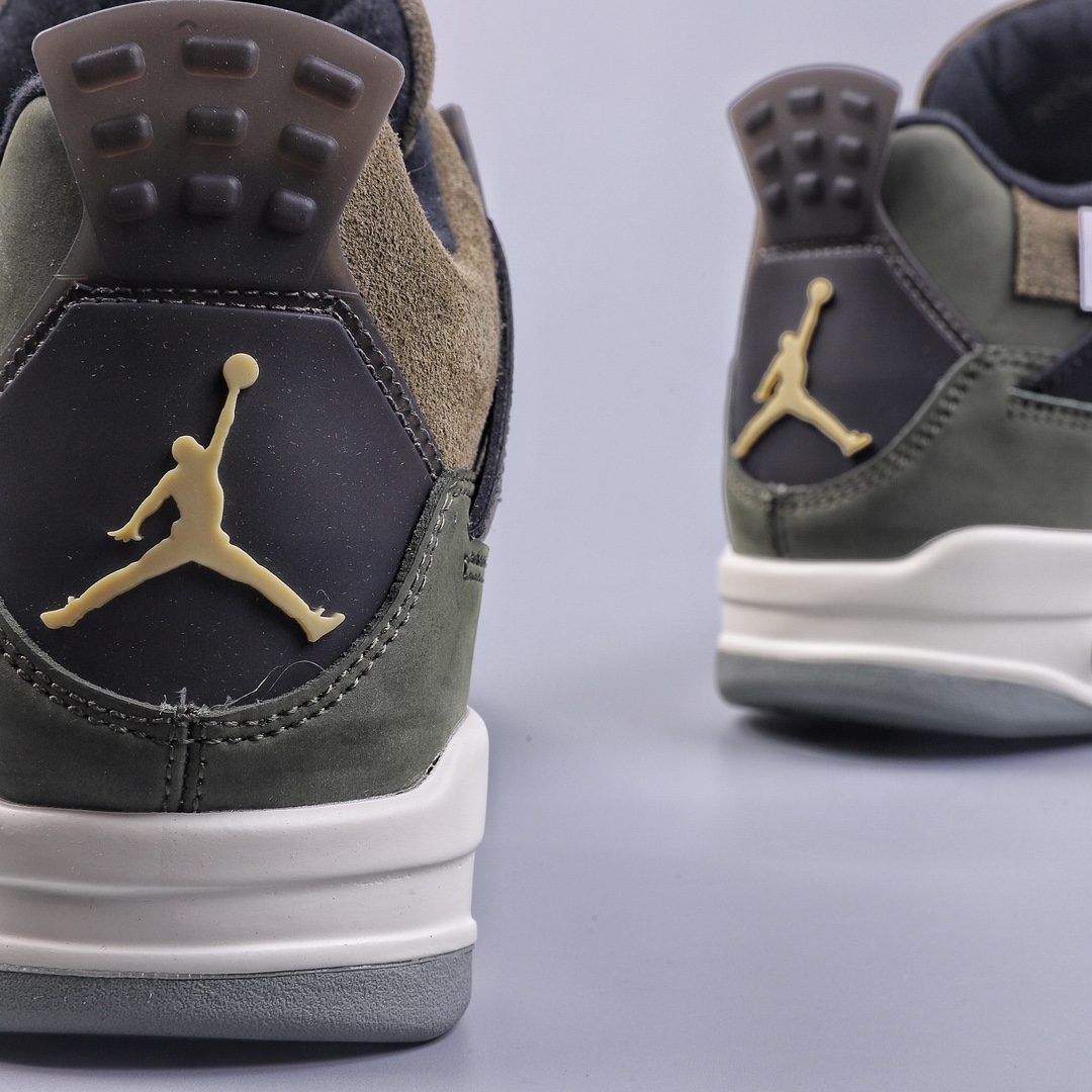 S Jordan Air Jordan 4 ”Olive Canvas” Army Green FB9927-200