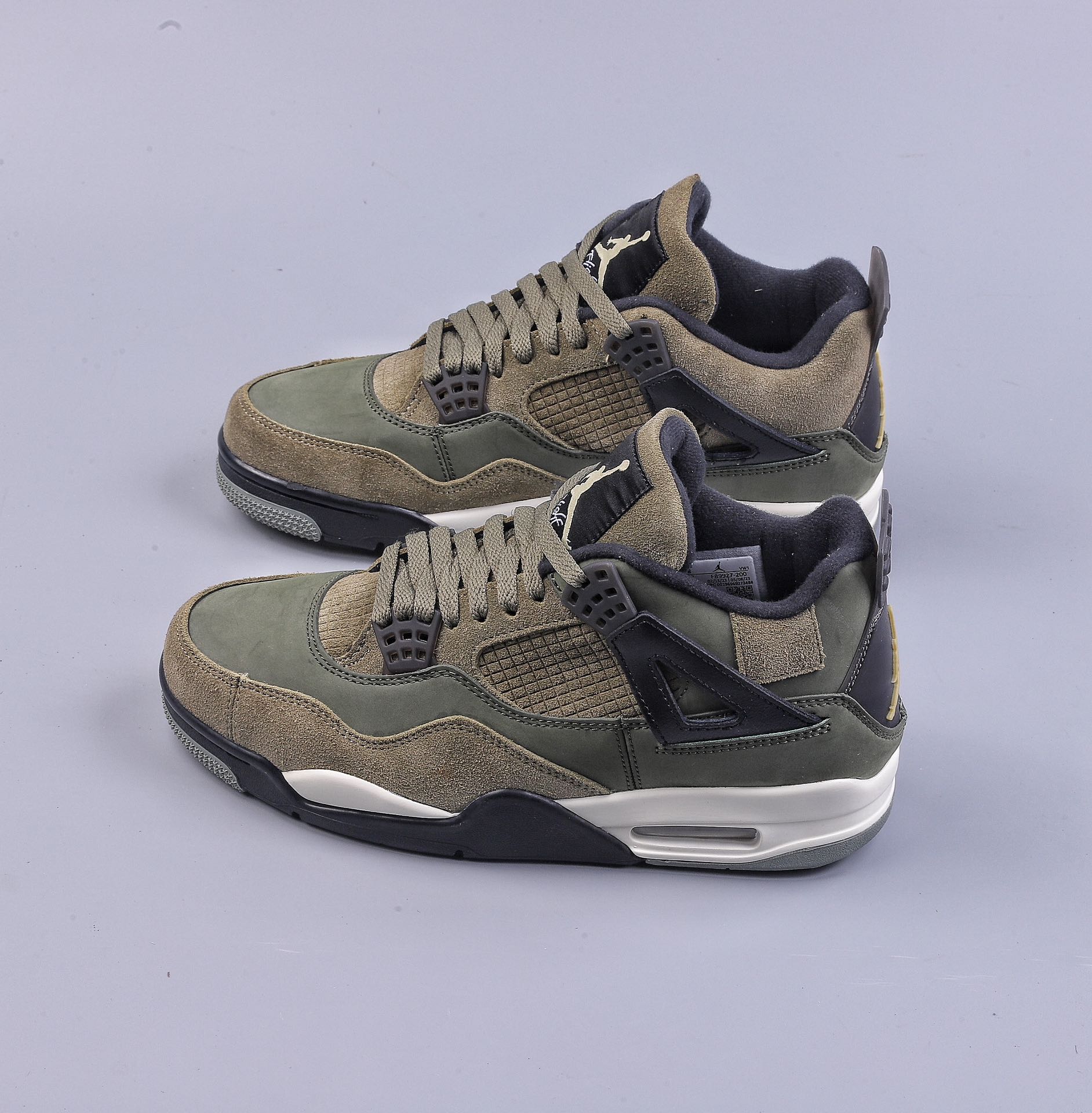 240 S Jordan Air Jordan 4 ”Olive Canvas” 军绿色 FB9927-200